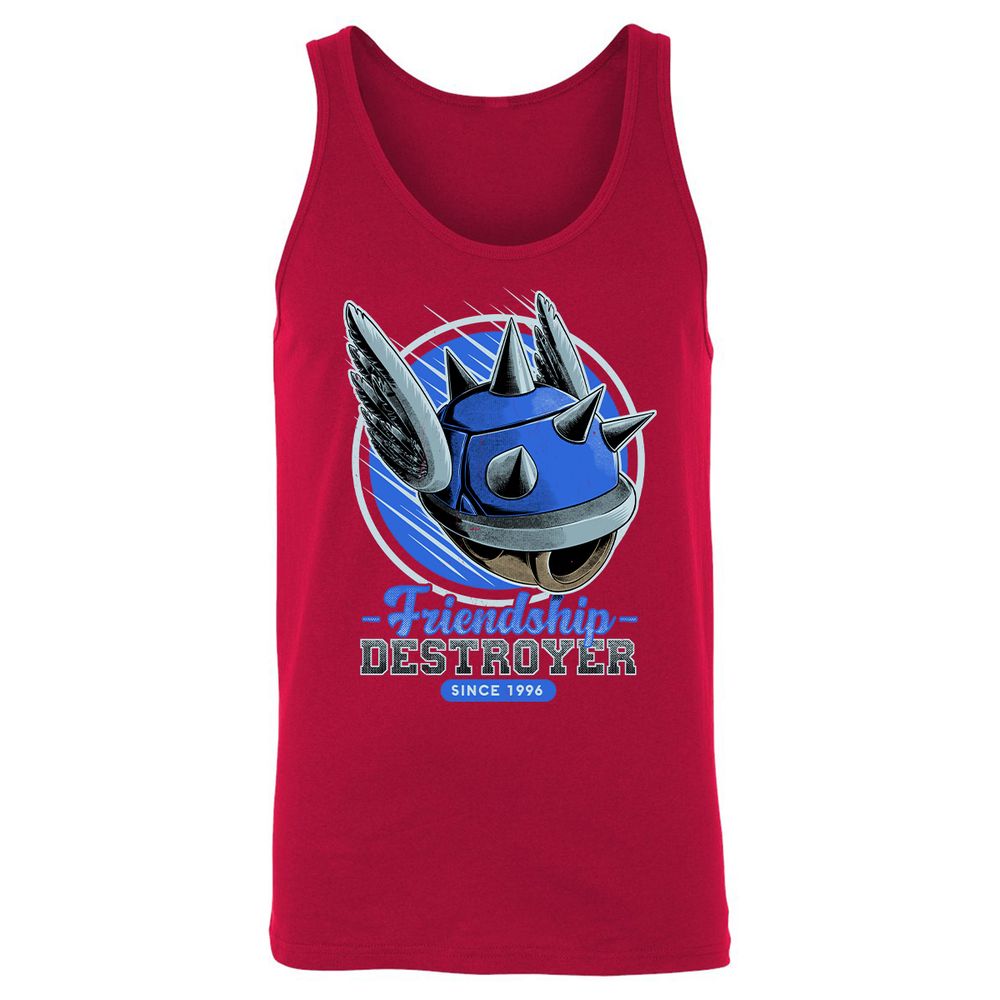 Unisex Jersey Tank - 9B3K8WGX - Red - 11