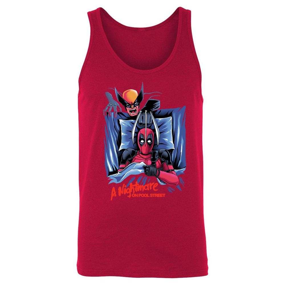 Unisex Jersey Tank - QJAD4KTX - Red - 11