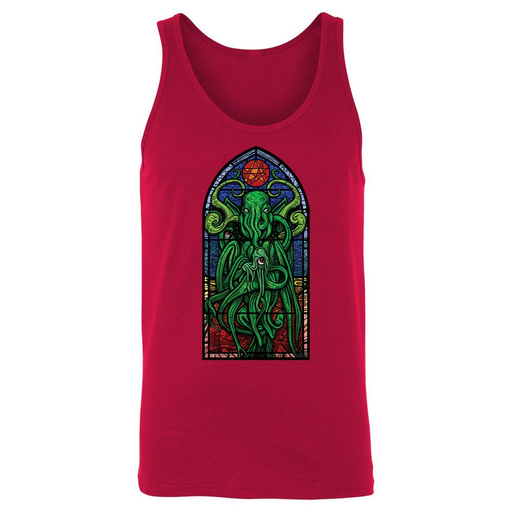 Unisex Jersey Tank - D6TAEBHL - Red - 11