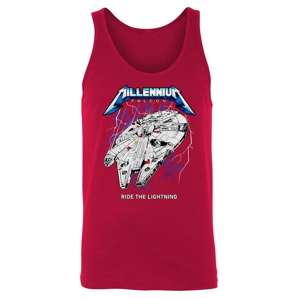 Unisex Jersey Tank - 83FNTNMX - Red - 11