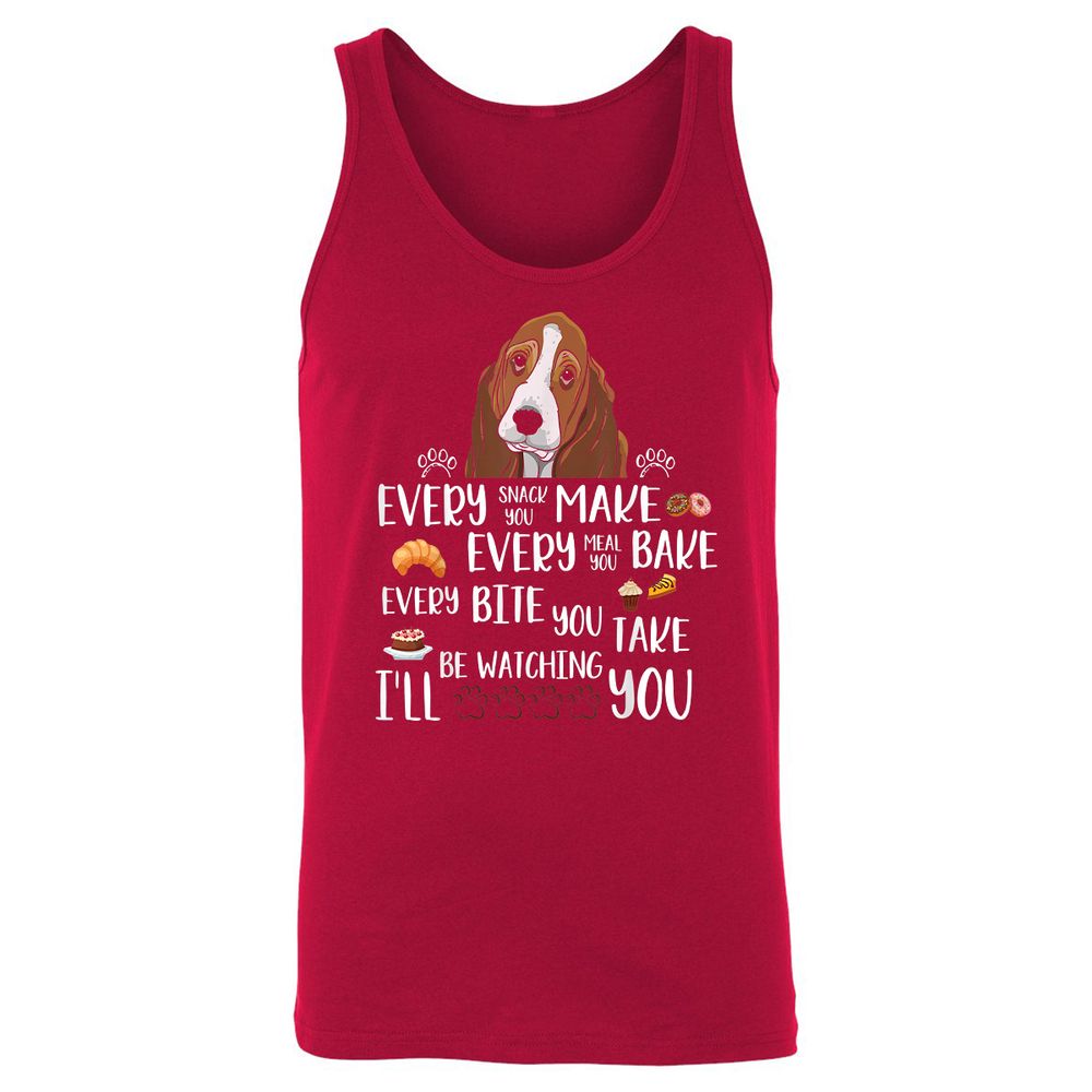 Unisex Jersey Tank - MSTXJL5S - Red - 11