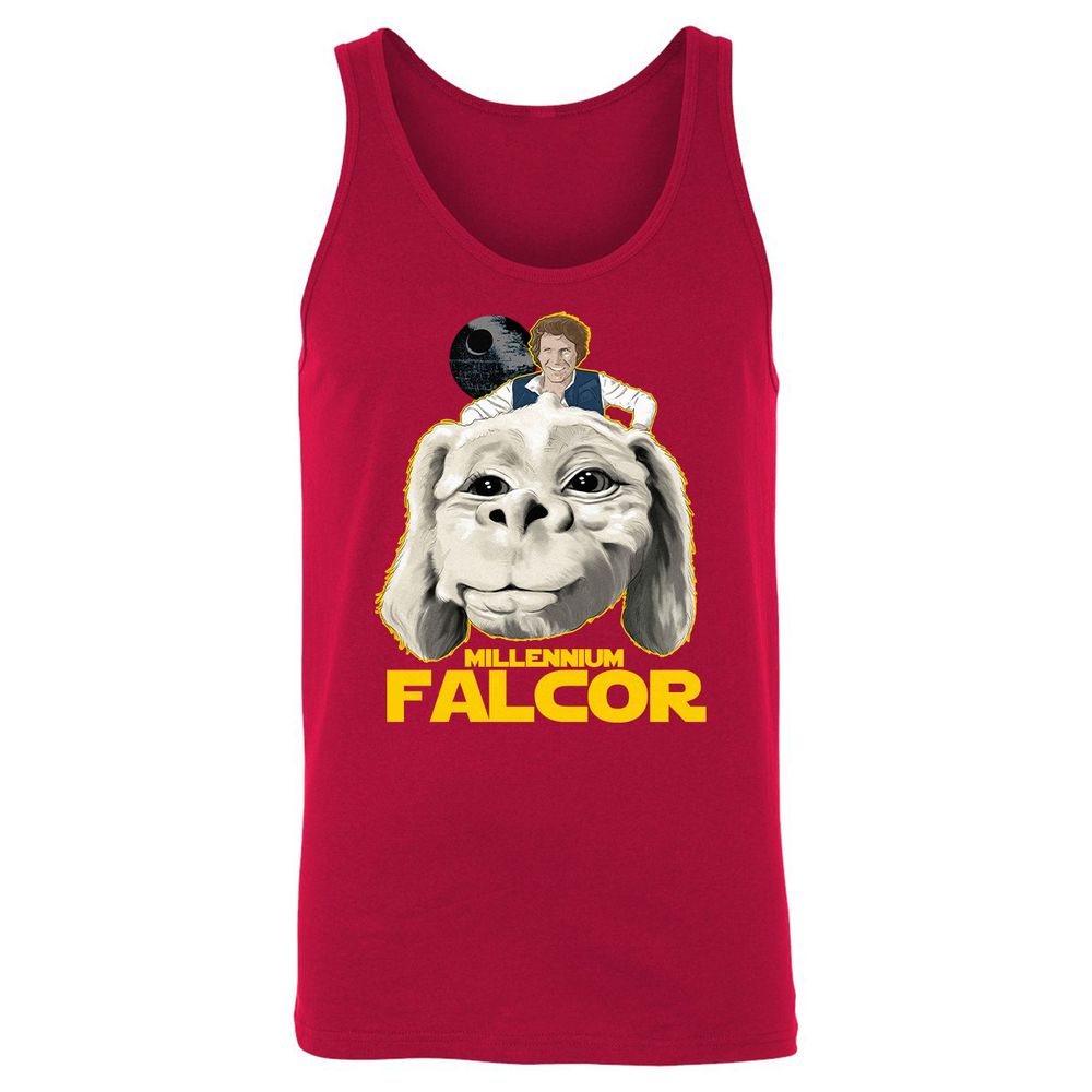 Unisex Jersey Tank - YCYZBZ8H - Red - 11