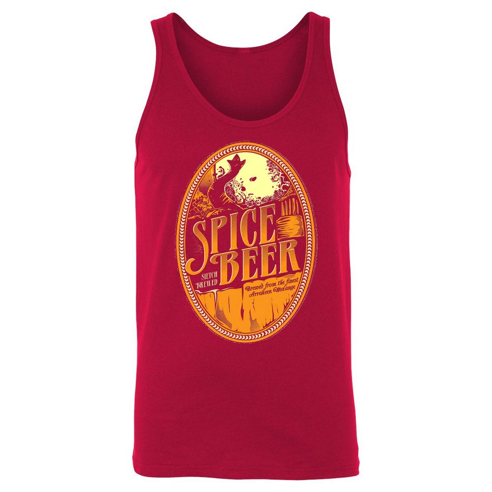 Unisex Jersey Tank - GXFUGRFD - Red - 11