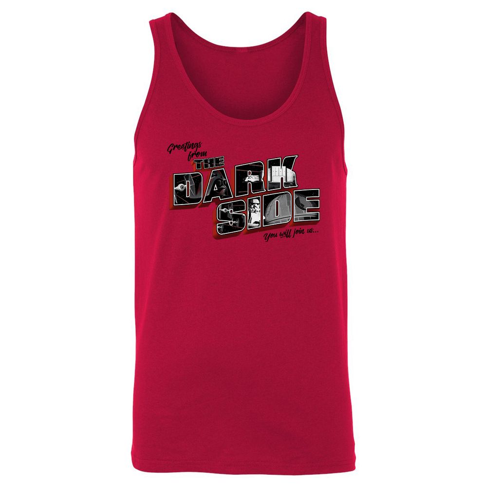 Unisex Jersey Tank - SX4ALQF8 - Red - 11