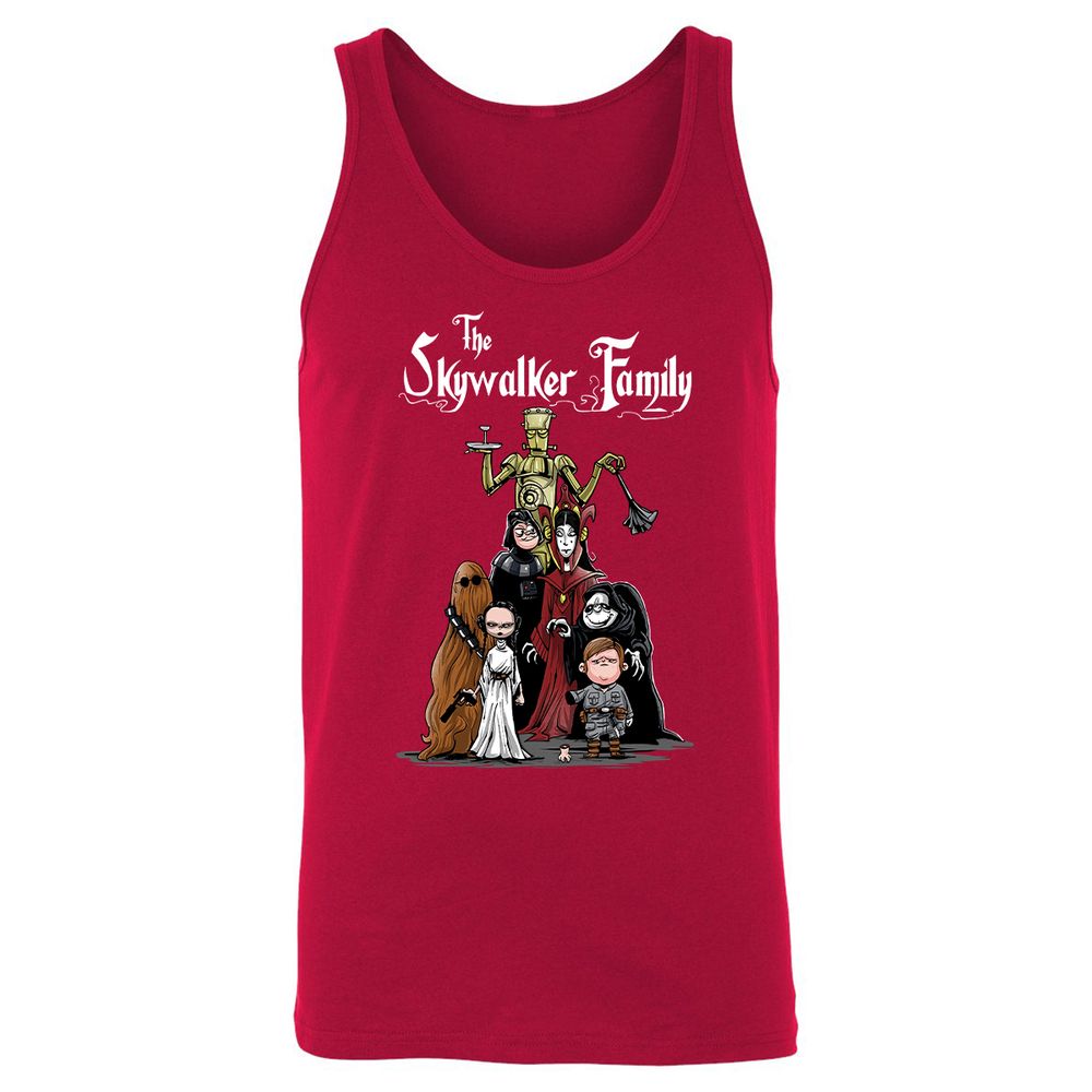 Unisex Jersey Tank - ZXUGA3RM - Red - 11