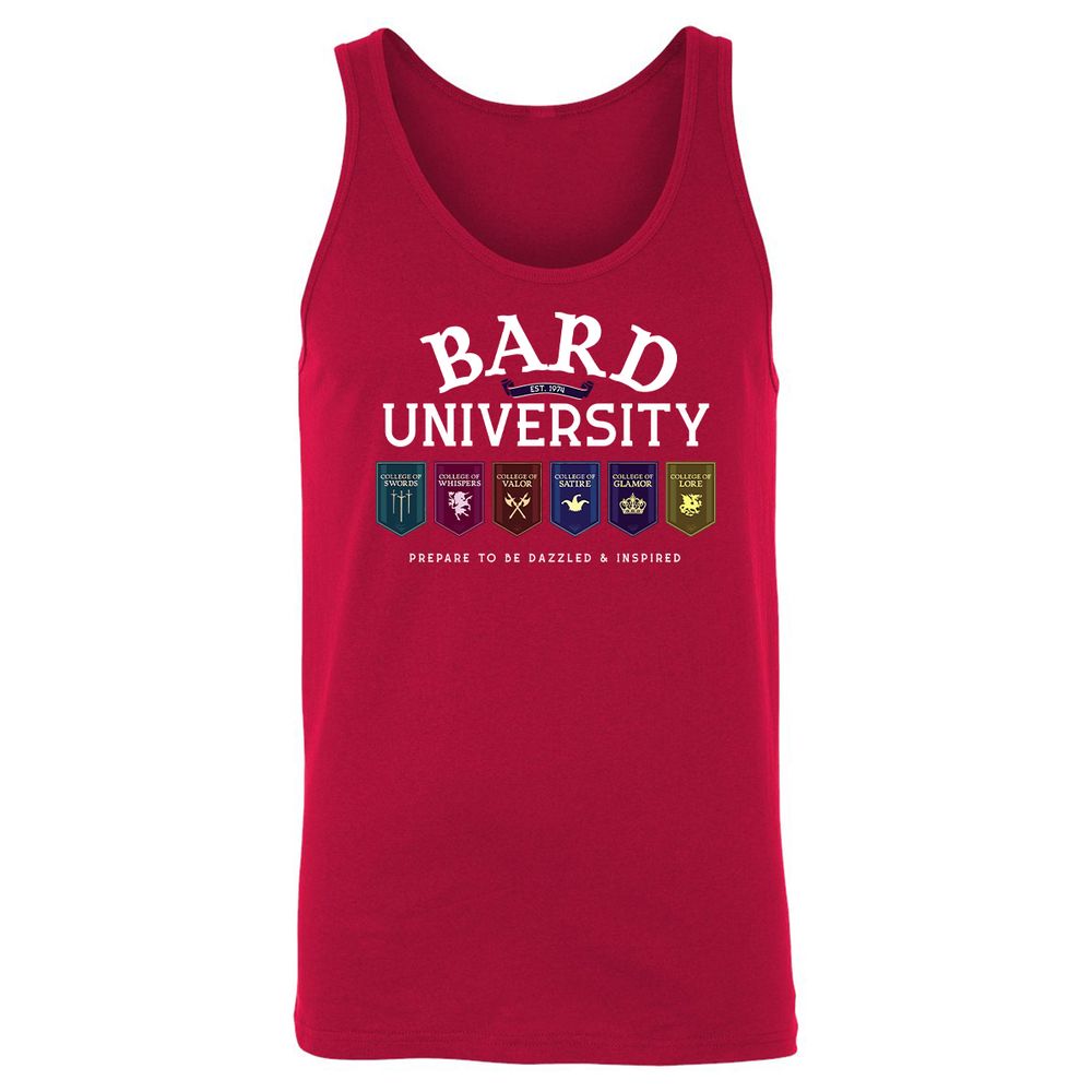 Unisex Jersey Tank - 8Y21U1FD - Red - 11