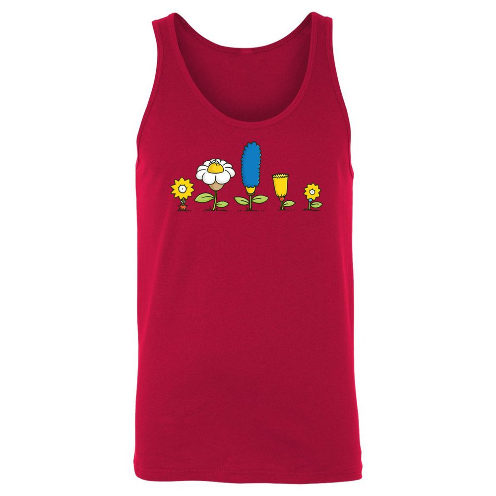Unisex Jersey Tank - GTDTPVLX - Red - 11