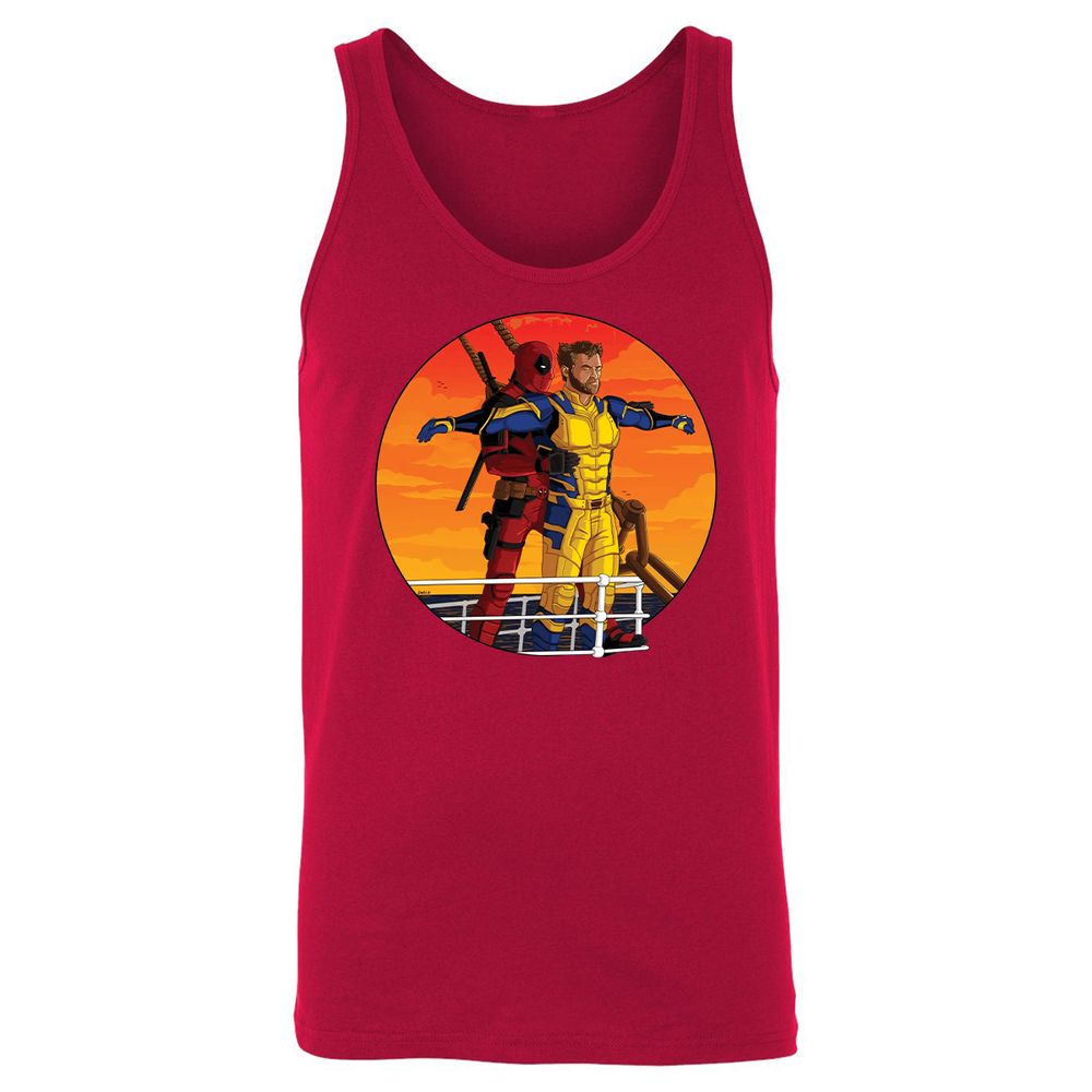 Unisex Jersey Tank - UZZE4ZZ1 - Red - 11