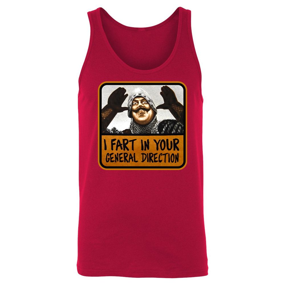 Unisex Jersey Tank - 8YWBFKJM - Red - 11