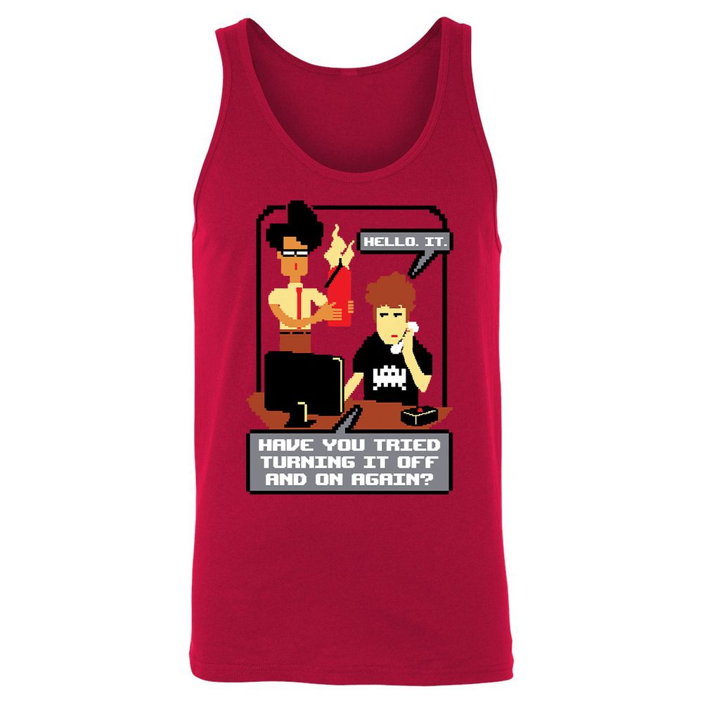 Unisex Jersey Tank - 1PW7NQ77 - Red - 11