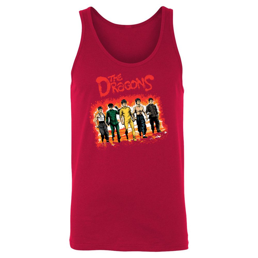 Unisex Jersey Tank - DLS39Y68 - Red - 11