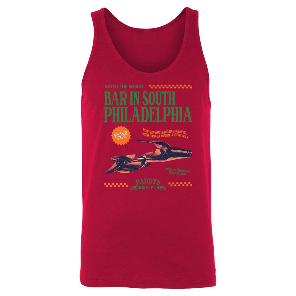 Unisex Jersey Tank - W729KBGZ - Red - 11