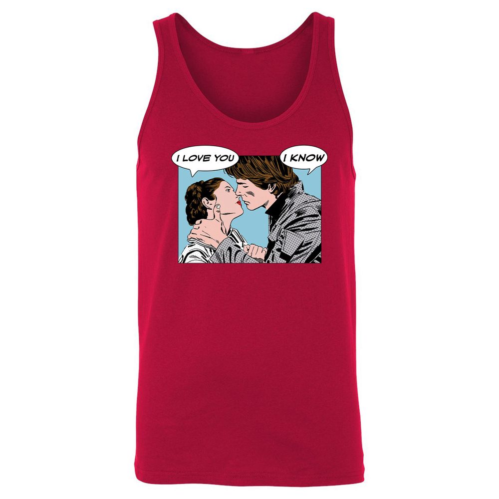 Unisex Jersey Tank - C9WUEBV5 - Red - 11