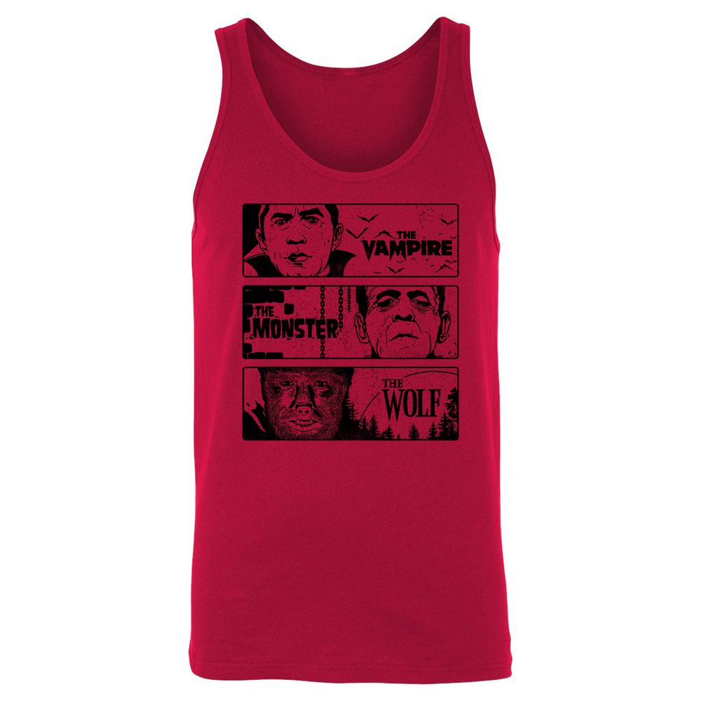 Unisex Jersey Tank - JCJR3U3X - Red - 11