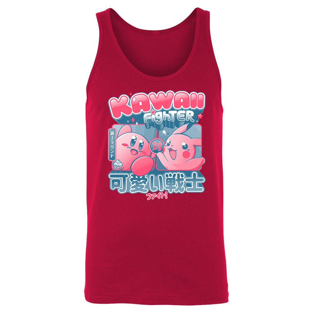 Unisex Jersey Tank - JHF4E23P - Red - 11