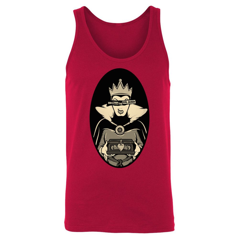 Unisex Jersey Tank - HENCLTEE - Red - 11