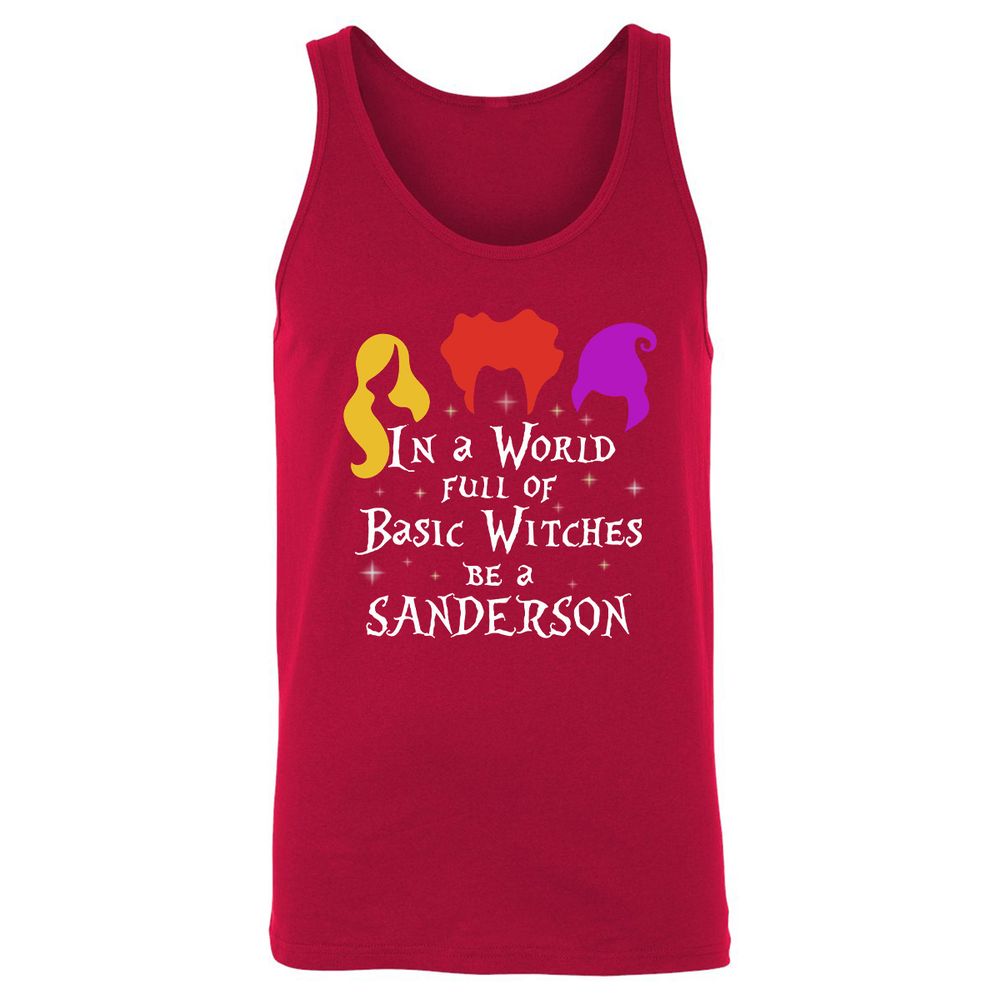 Unisex Jersey Tank - HFQ35H4M - Red - 11