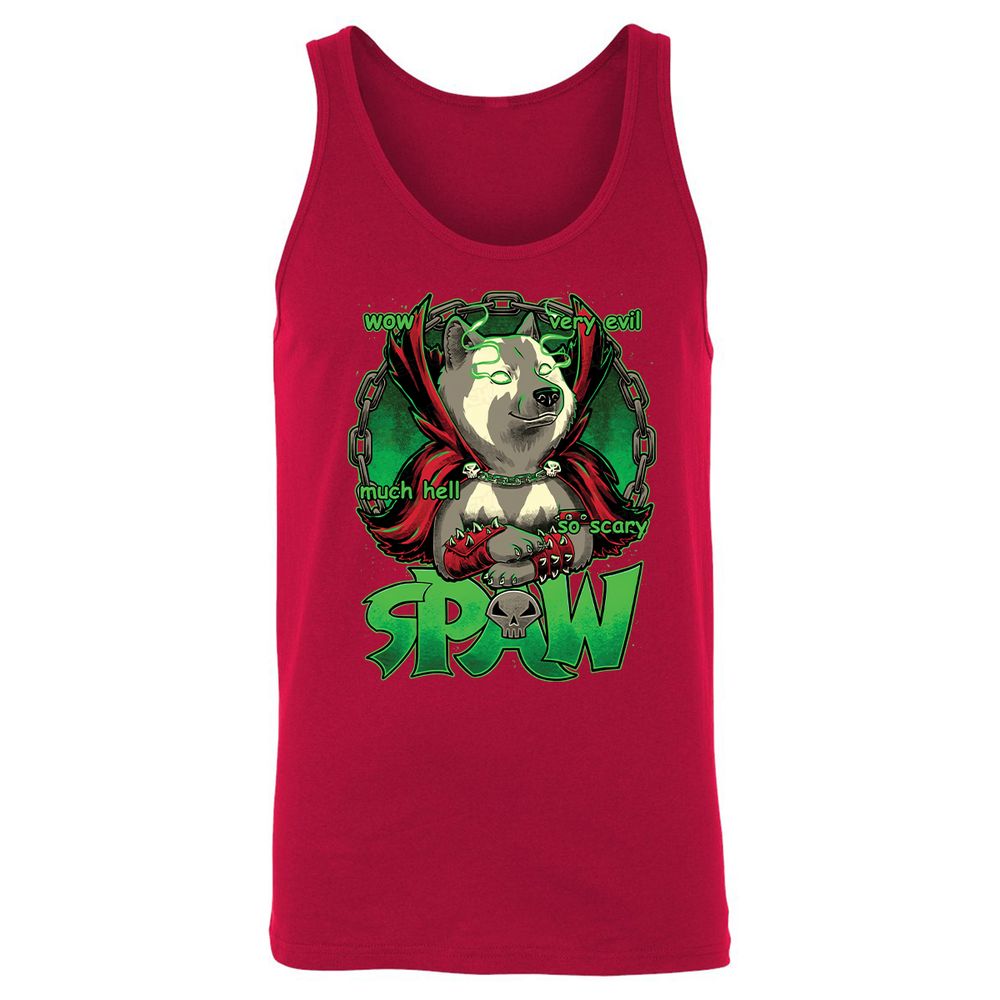 Unisex Jersey Tank - EQLB4R84 - Red - 11