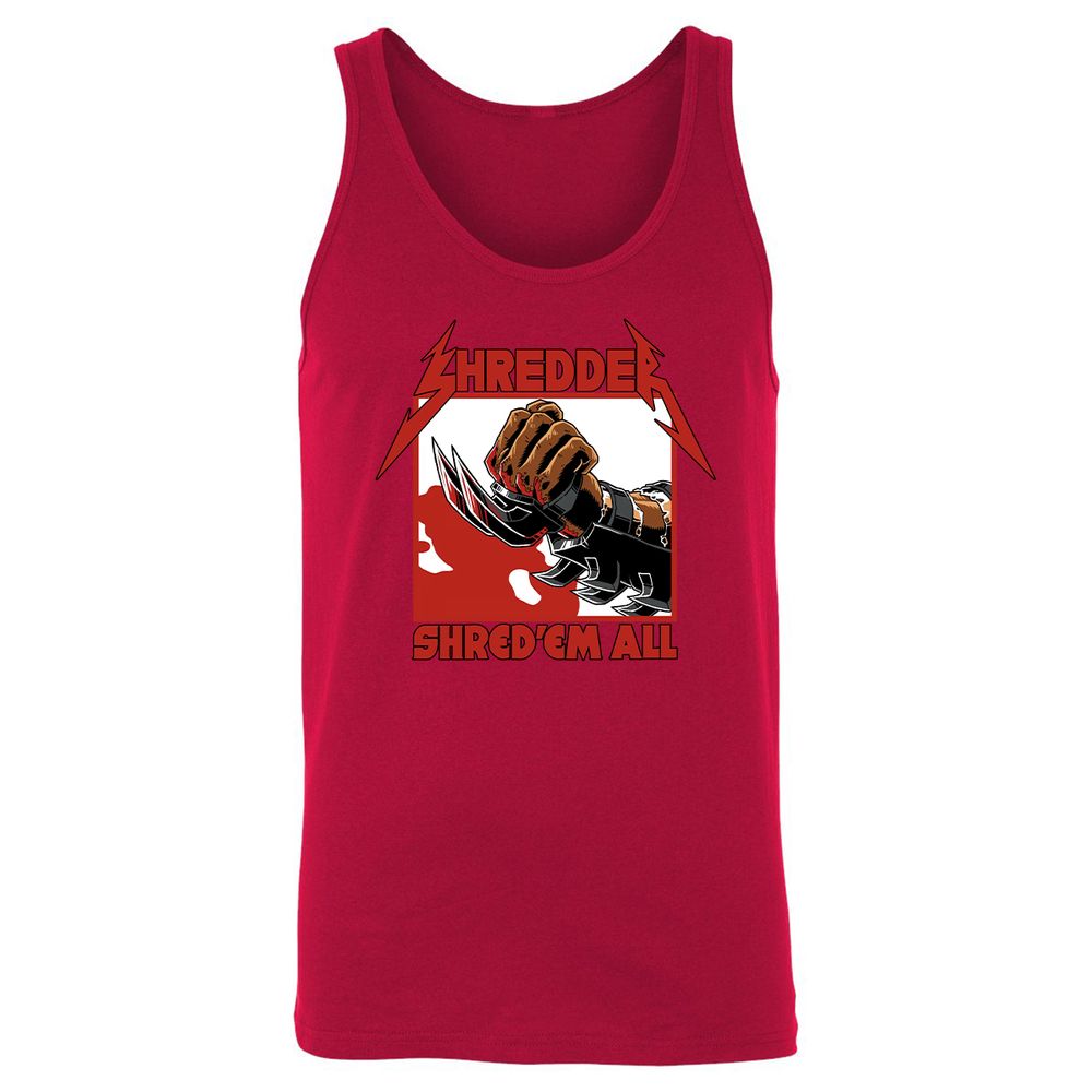 Unisex Jersey Tank - EQYVR939 - Red - 11