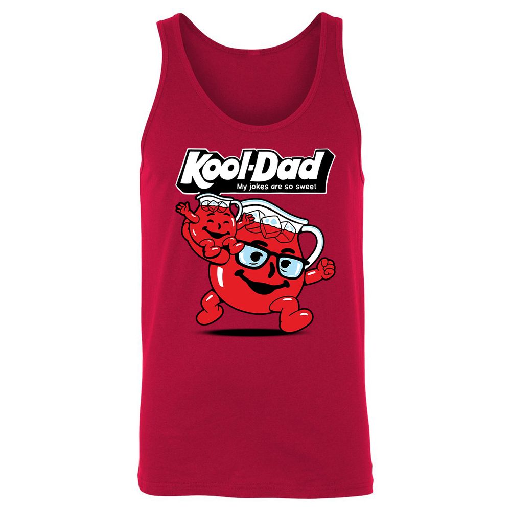 Unisex Jersey Tank - 9C73URES - Red - 11
