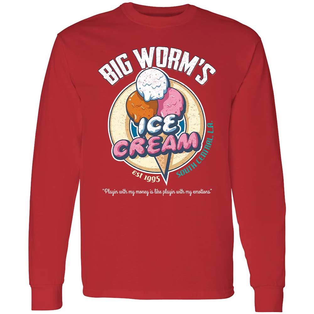 Big Worm's Ice Cream - Red - 11