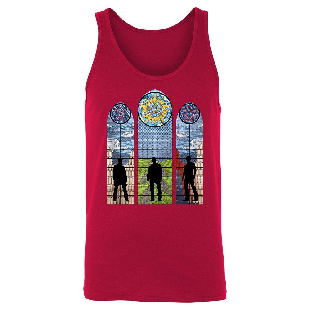 Unisex Jersey Tank - RPSEPZNS - Red - 11