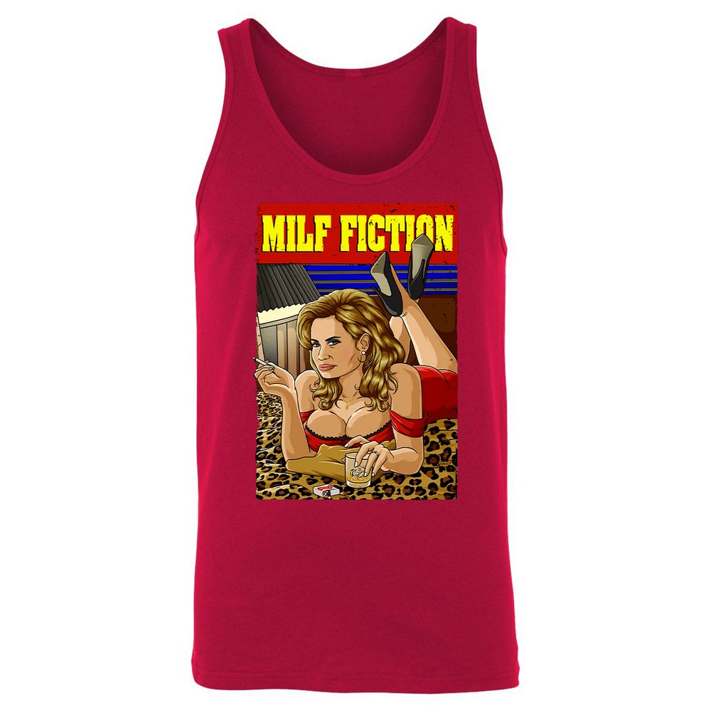 Unisex Jersey Tank - 3SJ7A2BP - Red - 11