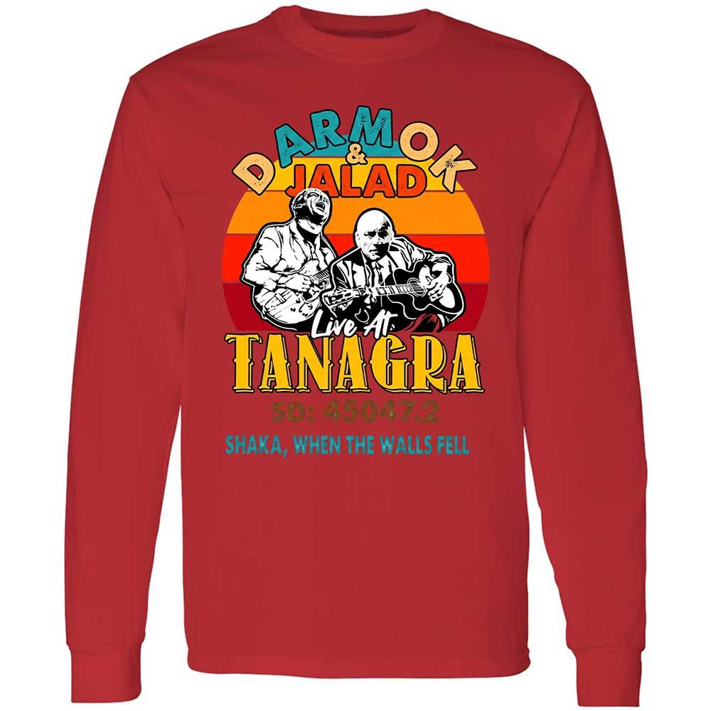 Long Sleeve T-Shirt - 4LH6RP1F - Red - 11