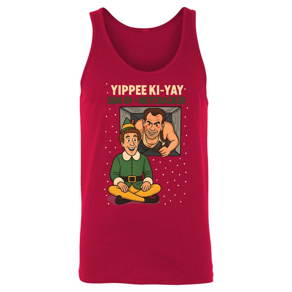 Unisex Jersey Tank - Y45DZY5B - Red - 11