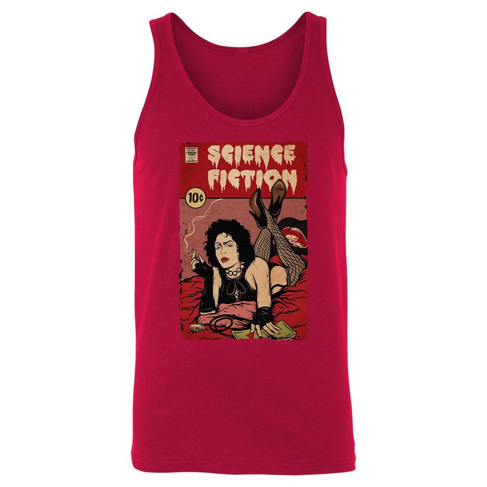 Unisex Jersey Tank - FMDNM54X - Red - 11