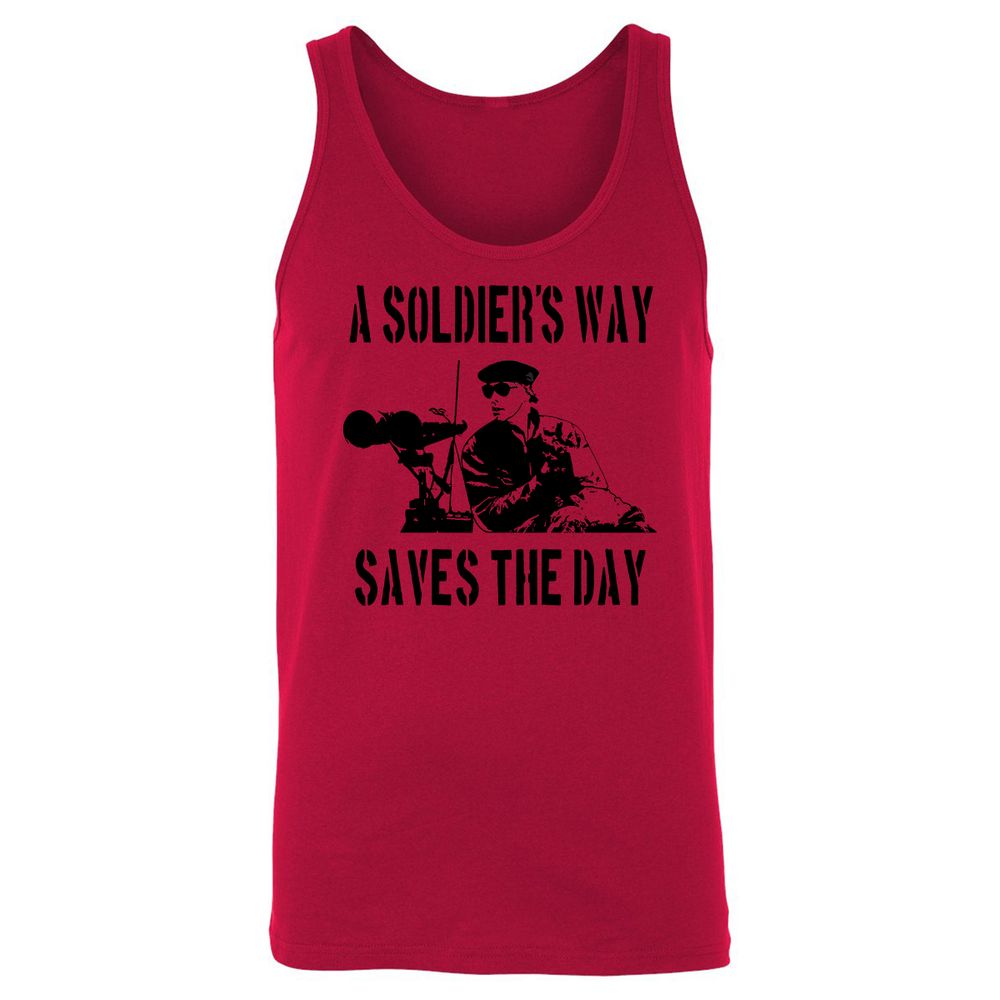 Unisex Jersey Tank - ETZAYZ6K - Red - 11