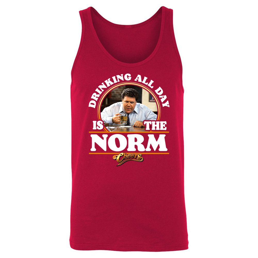 Unisex Jersey Tank - 4CNMP68A - Red - 11