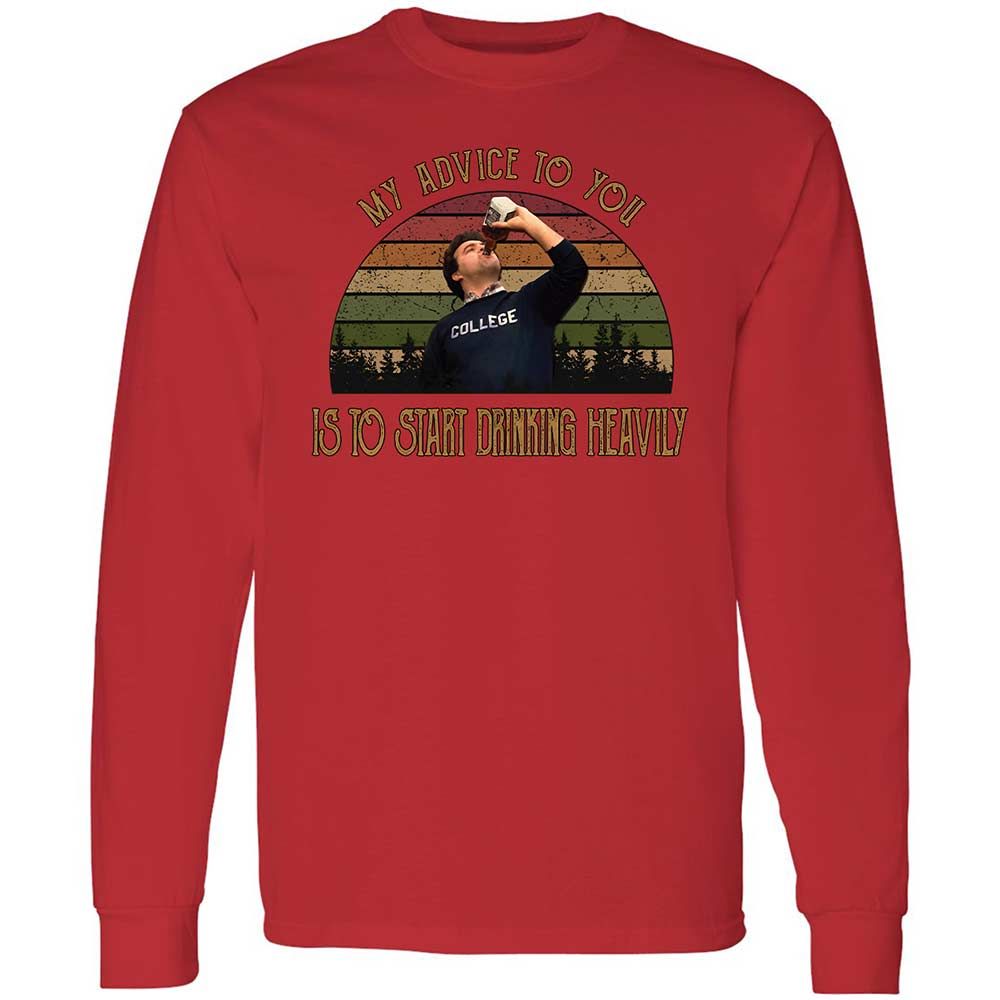 Long Sleeve T-Shirt - XPHL8S83 - Red - 11