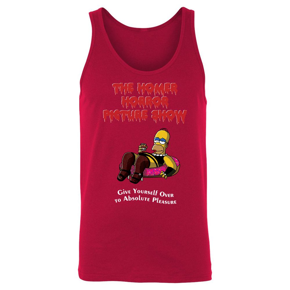 Unisex Jersey Tank - BEXA1ZFJ - Red - 11
