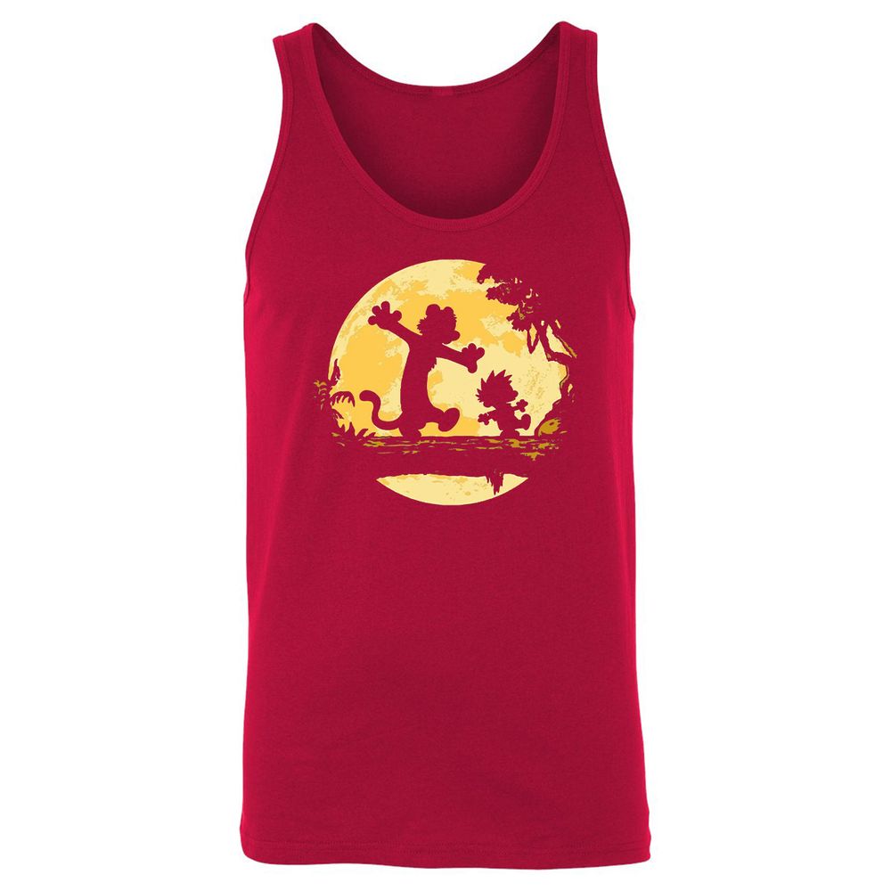 Unisex Jersey Tank - CAQSWRPX - Red - 11