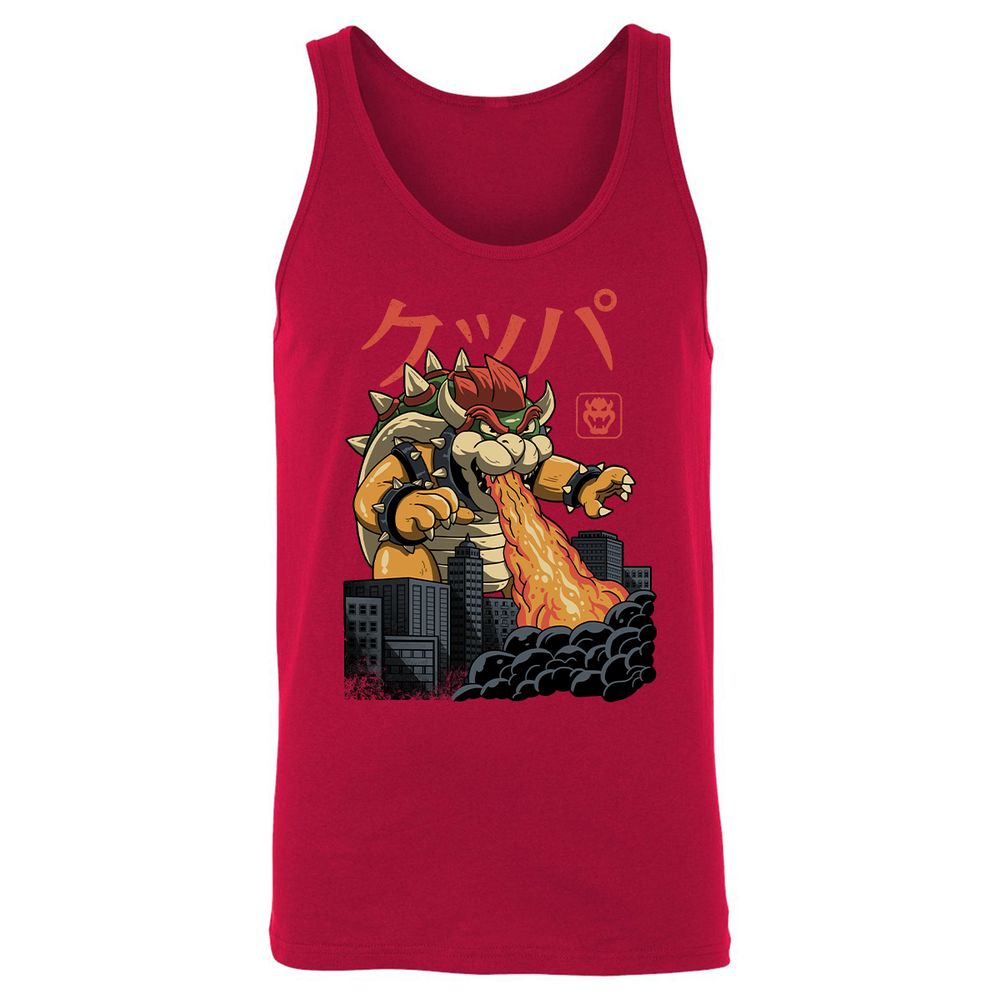 Unisex Jersey Tank - 4AB7GC44 - Red - 11