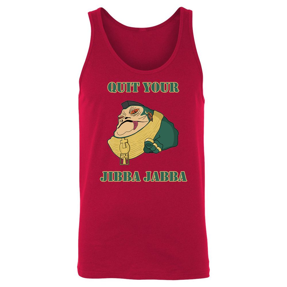 Unisex Jersey Tank - T9WZFVKV - Red - 11