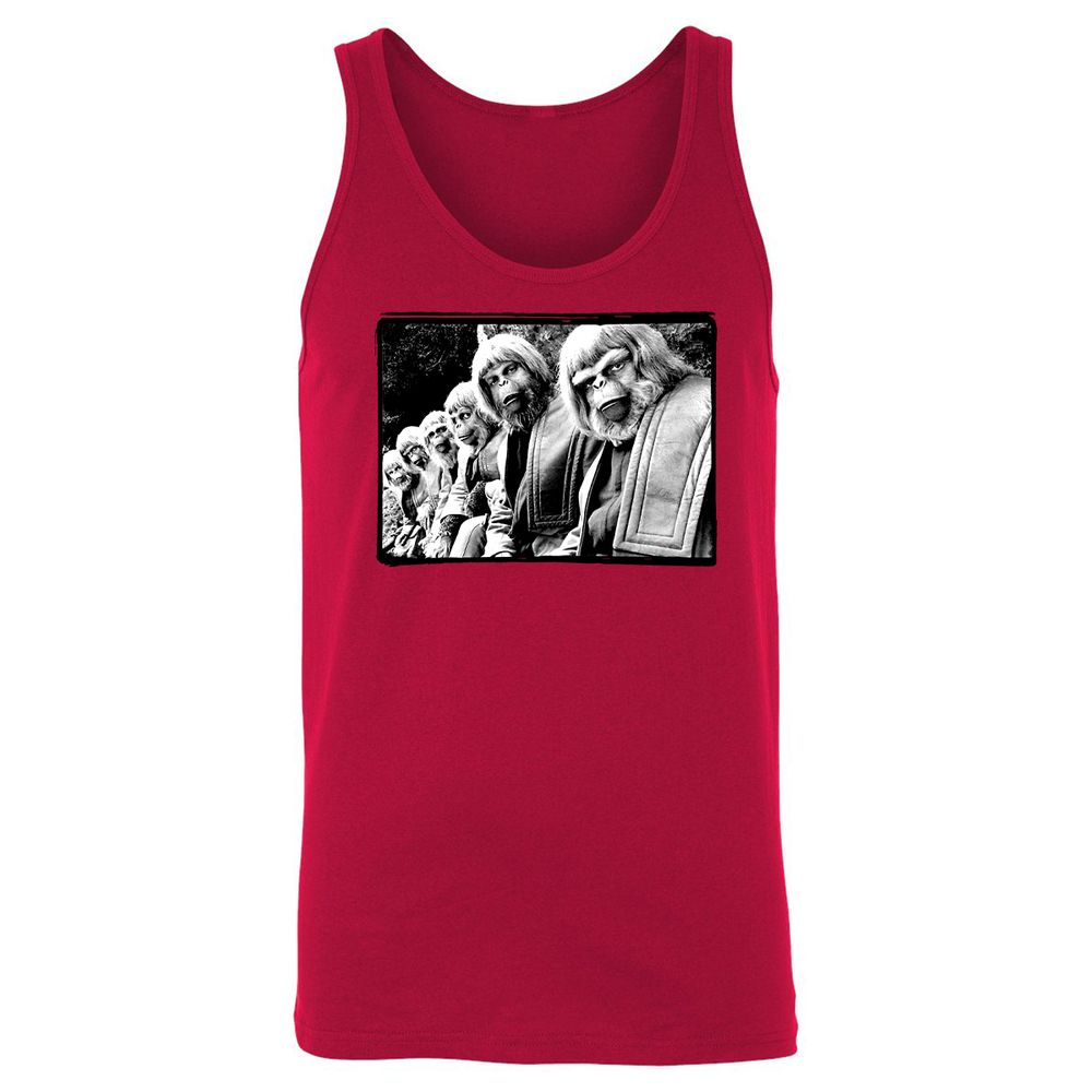 Unisex Jersey Tank - Z67CWHR9 - Red - 11