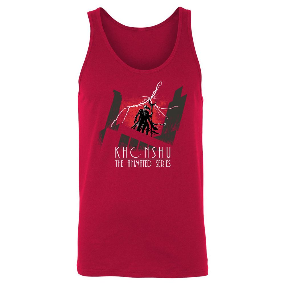 Unisex Jersey Tank - 3LYN3KRH - Red - 11
