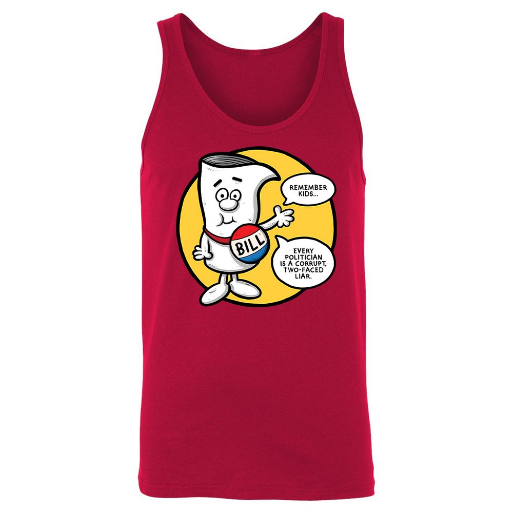 Unisex Jersey Tank - 7TAHP8AB - Red - 11