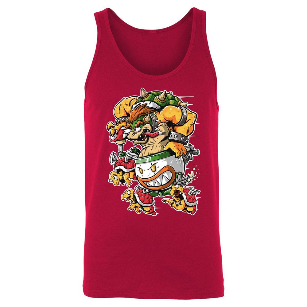 Unisex Jersey Tank - SS8XZYQP - Red - 11