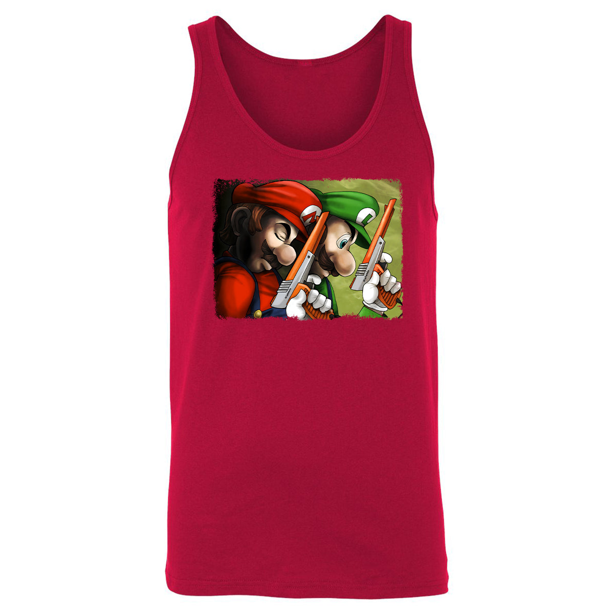 Unisex Jersey Tank - E7HC66V7 - Red - 11