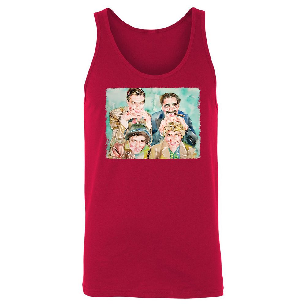 Unisex Jersey Tank - UJV1CN21 - Red - 11