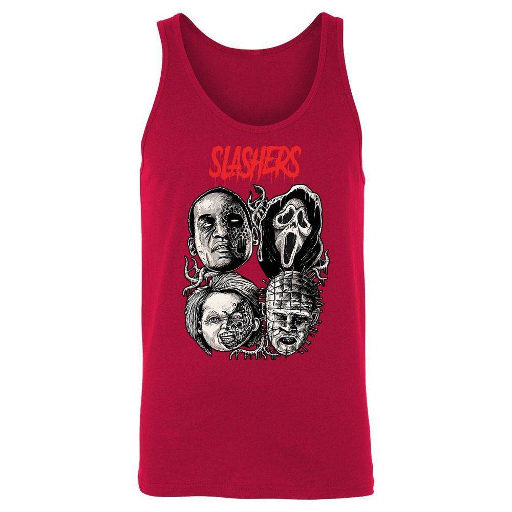 Unisex Jersey Tank - 1CDK2WZU - Red - 11