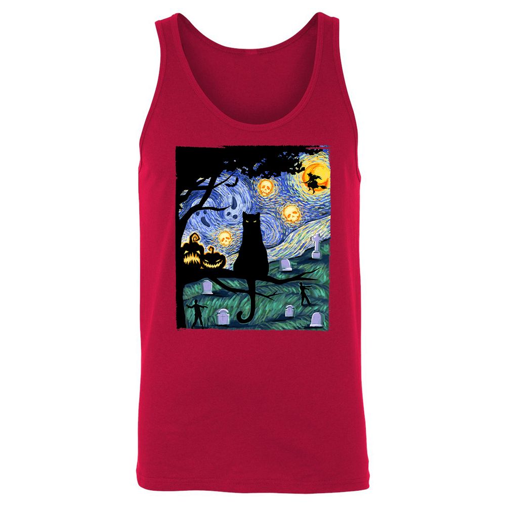 Unisex Jersey Tank - Z8ZCX2G1 - Red - 11