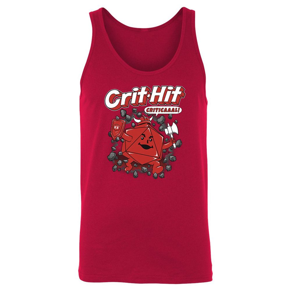 Unisex Jersey Tank - 1D32QSK8 - Red - 11