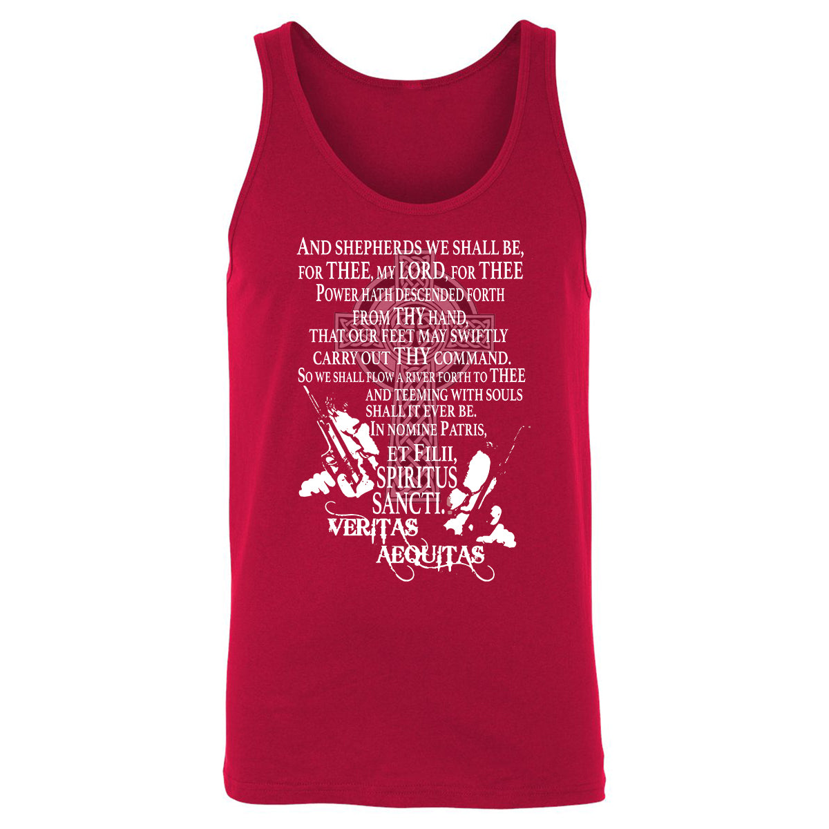 Unisex Jersey Tank - RF2W836G - Red - 11