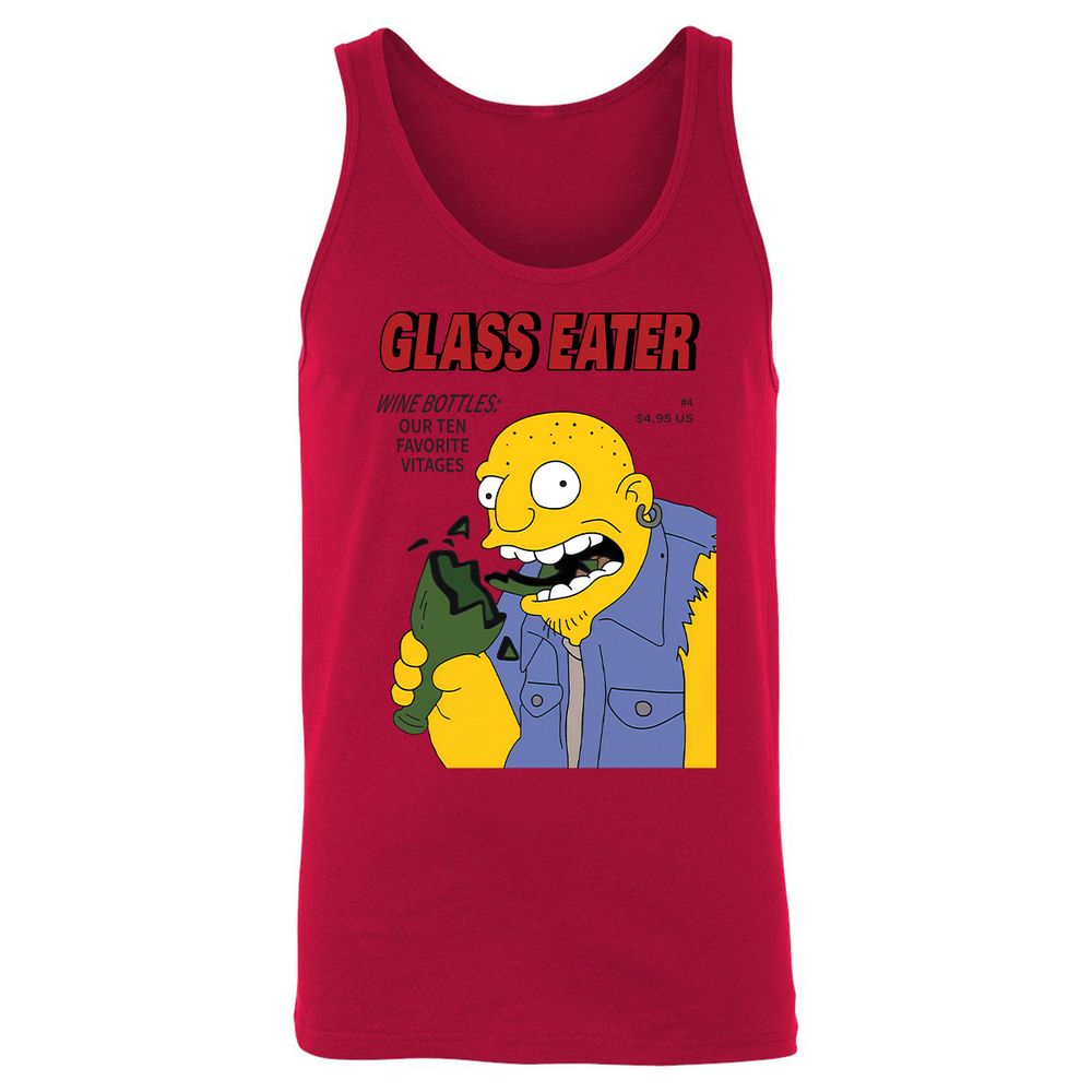 Unisex Jersey Tank - CU37WVVB - Red - 11