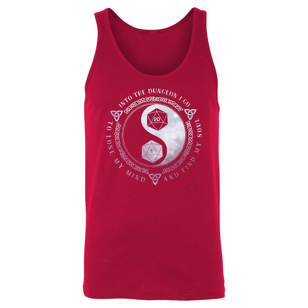 Unisex Jersey Tank - 8U27YEFU - Red - 11