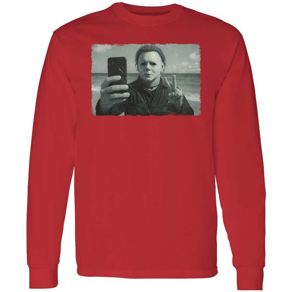 Long Sleeve T-Shirt - TH3LNP1J - Red - 11